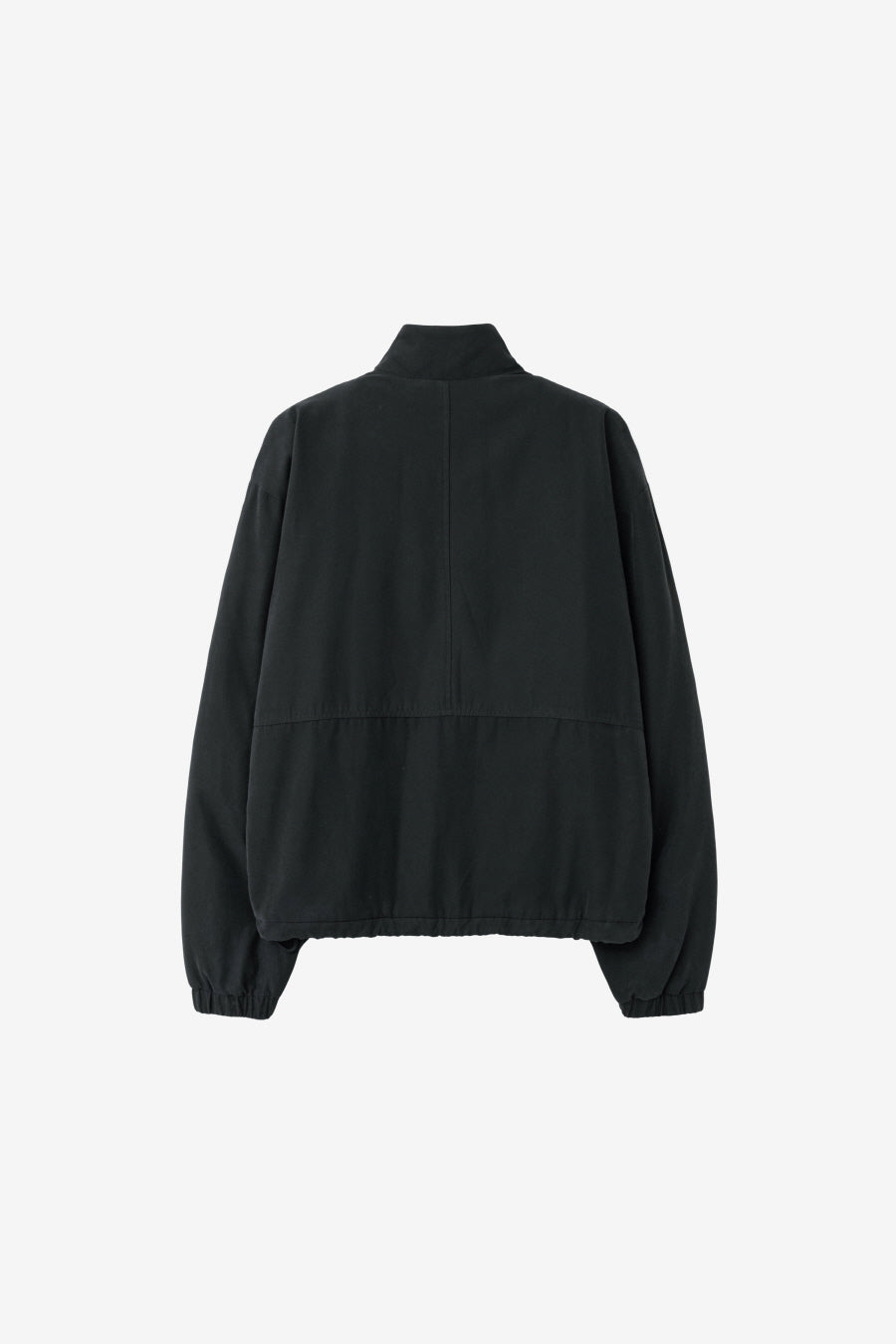 Insilence - High-neck Blouson Jumper (Raven Black) product image 8 | TRAB K-Fashion Australia