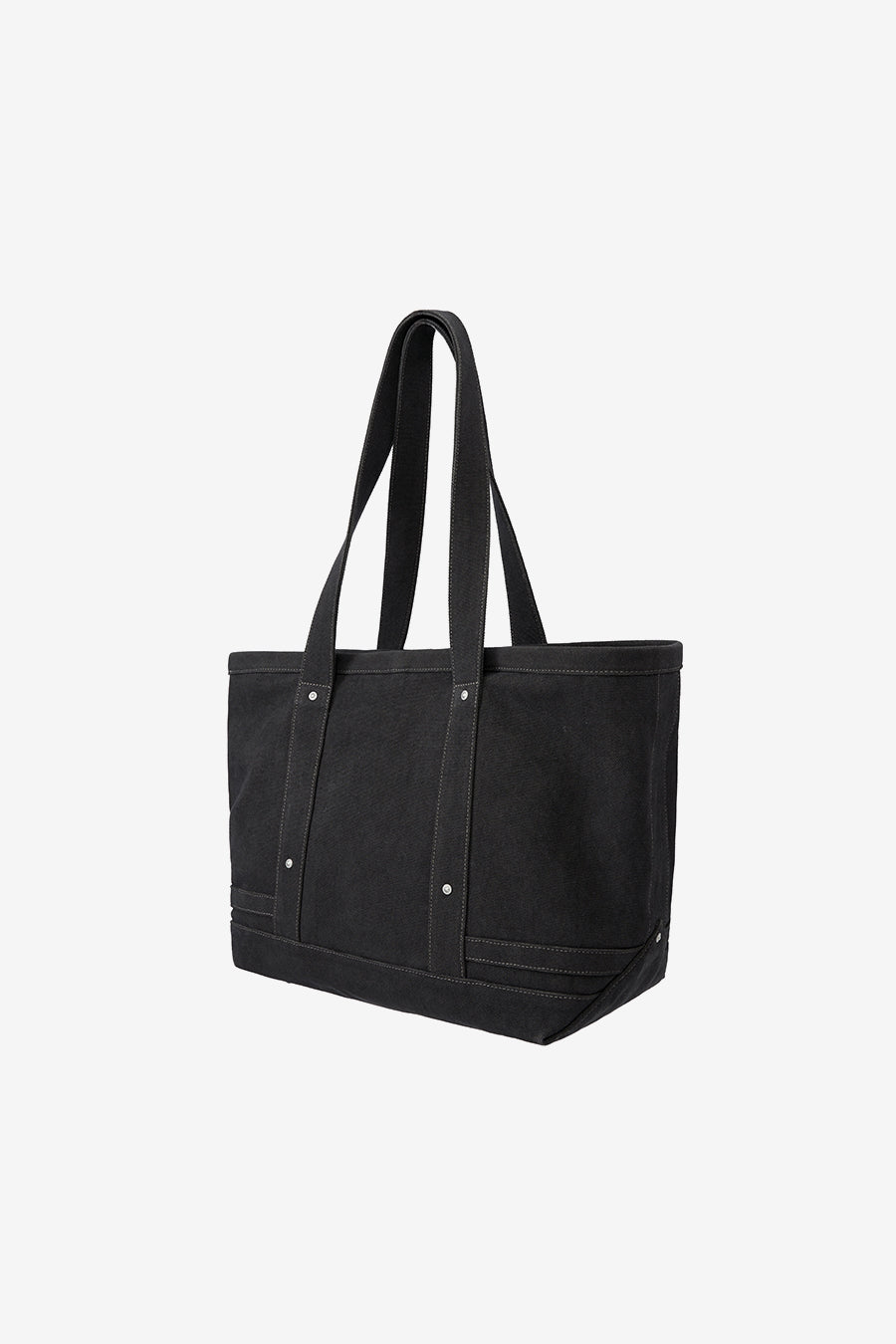 Insilence - Vintage Canvas Shopper Bag (Vintage Black) product image 8 | TRAB K-Fashion Australia