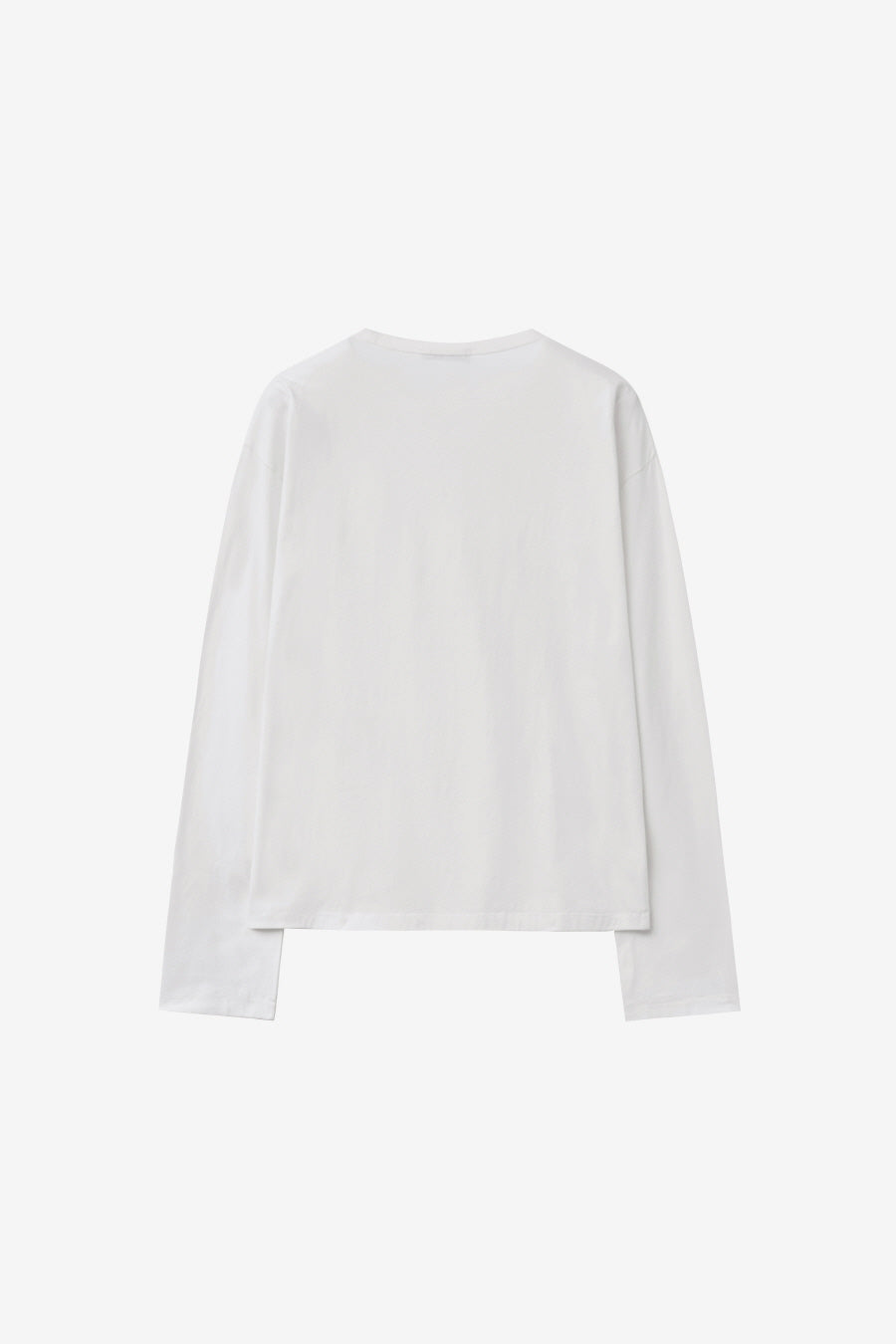 Insilence - Light Pitch Pocket Long Sleeve (White) product image 8 | TRAB K-Fashion Australia
