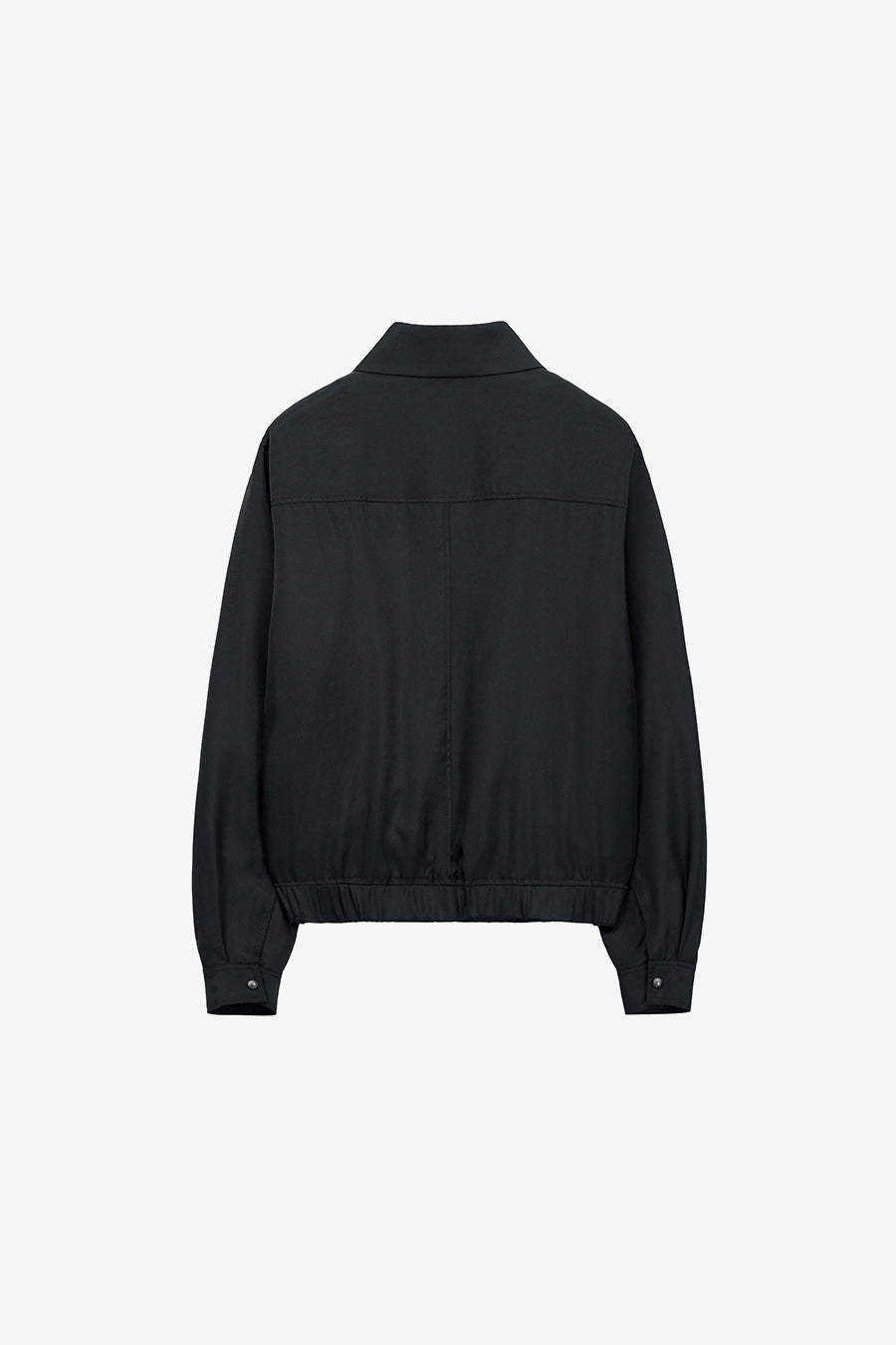 Insilence - Minimal Satin Jumper (Black) product image 8 | TRAB K-Fashion Australia