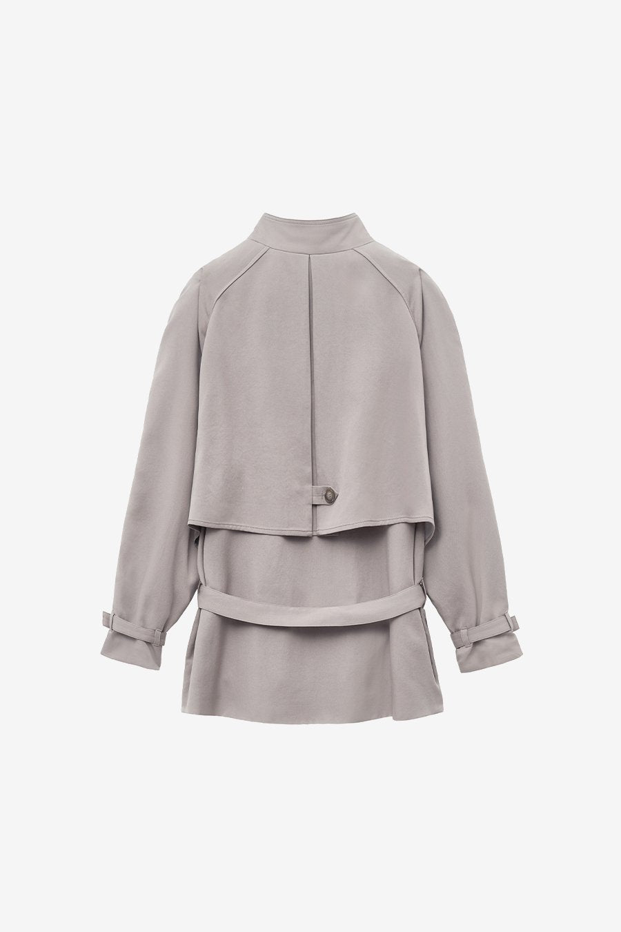 Insilence - Raglan Tencel Casual Jacket (Ash Beige) product image 8 | TRAB K-Fashion Australia