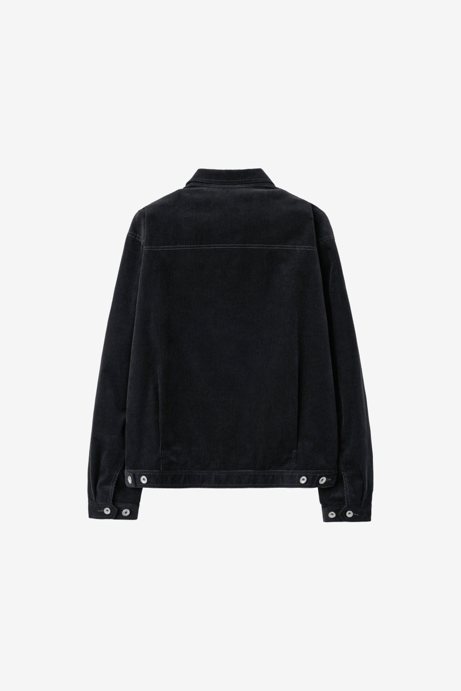 Insilence - Corduroy Trucker Jacket (Black) product image 8 | TRAB K-Fashion Australia
