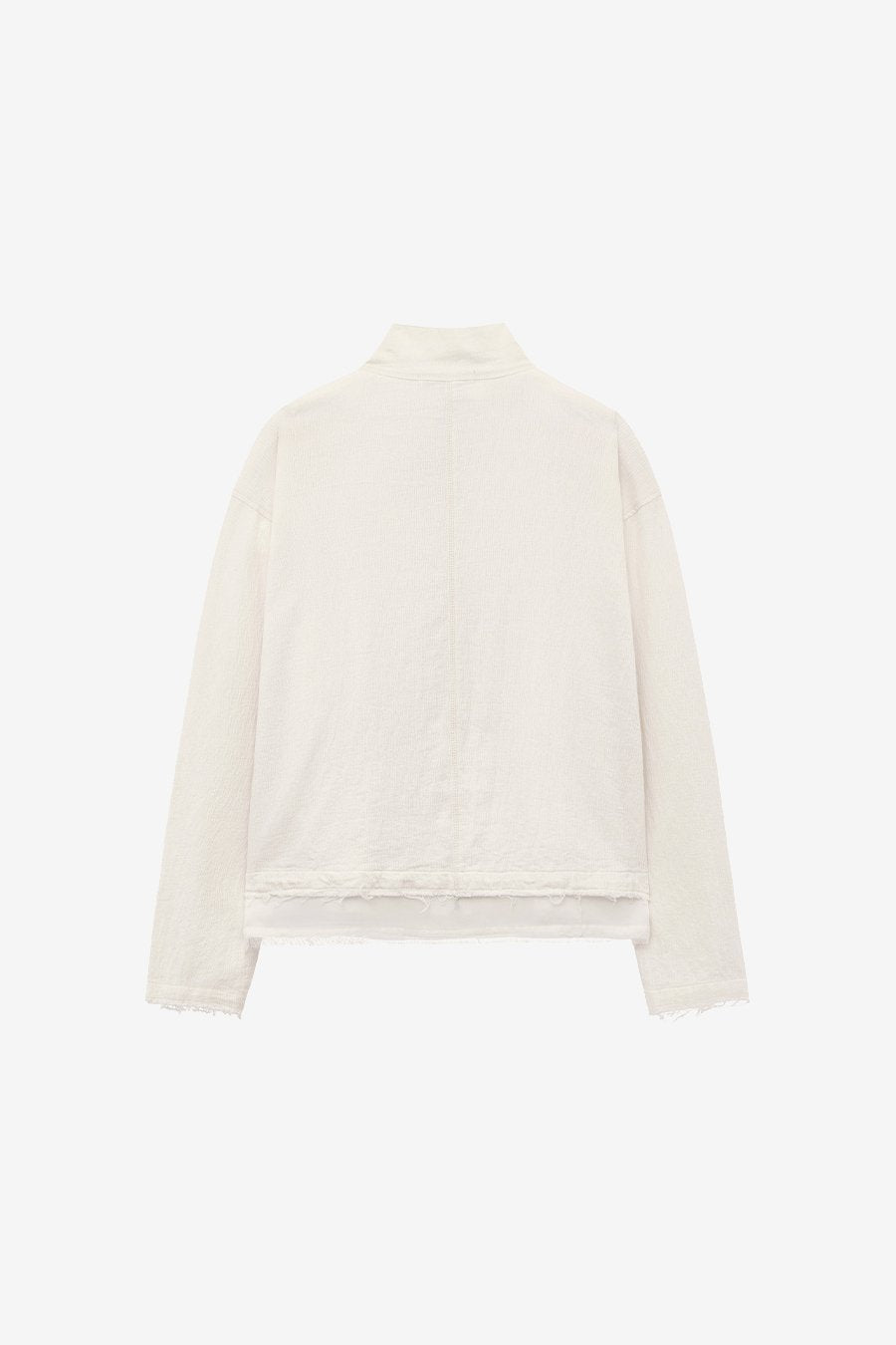 Insilence - Natural Shrunk Jumper (Ivory) product image 7 | TRAB K-Fashion Australia