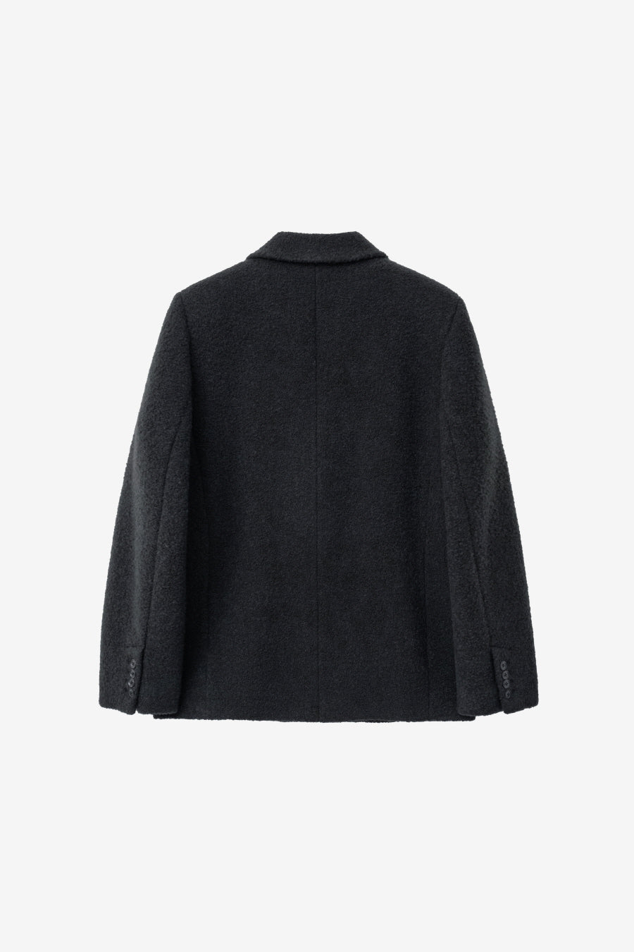 Insilence - Boucle Two-Way Jacket (Charcoal) product image 8 | TRAB K-Fashion Australia