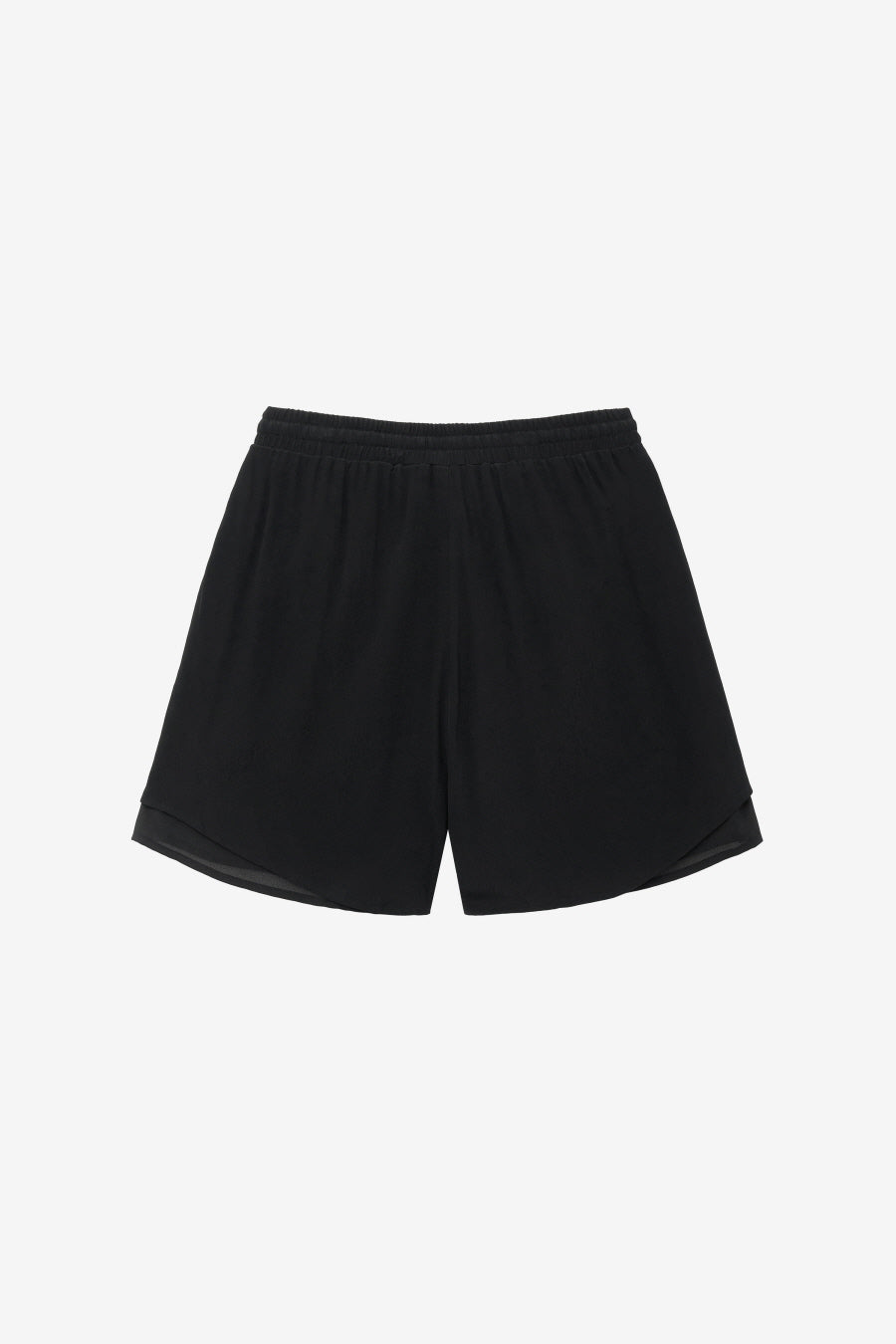 Insilence - Feminine Chiffon Shorts (Black) product image 8 | TRAB K-Fashion Australia
