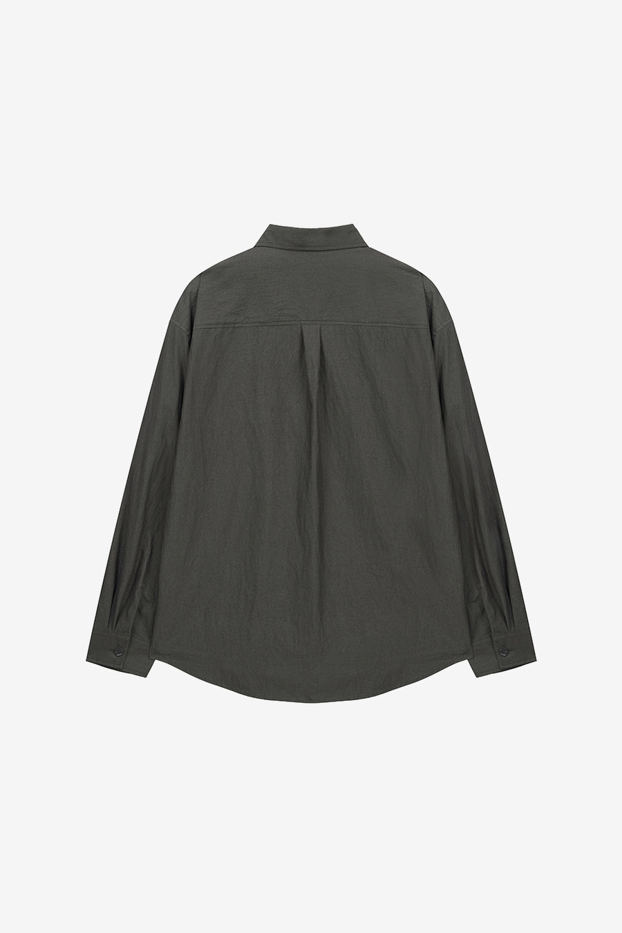 Insilence - Button Point Shirt (Ash Brown) product image 6 | TRAB K-Fashion Australia