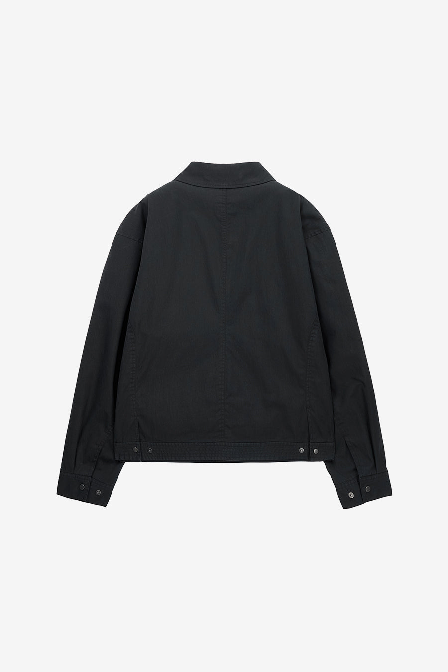 Insilence - Washed Cotton Studded Jumper (Washed Black) product image 8 | TRAB K-Fashion Australia