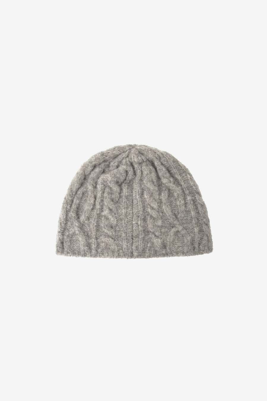 Insilence - Cable Knit Beanie (Melange Brown) product image 6 | TRAB K-Fashion Australia