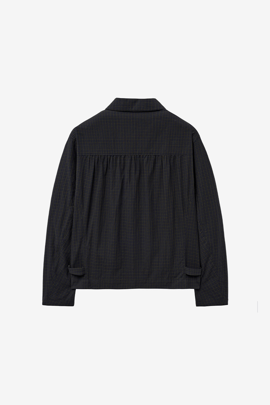 Insilence - Compact Crop Jacket (Brown Check) product image 8 | TRAB K-Fashion Australia