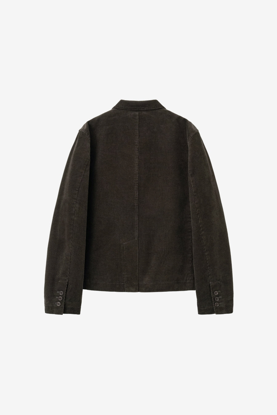 Insilence - Corduroy Single Fitted Jacket (Brown) product image 10 | TRAB K-Fashion Australia