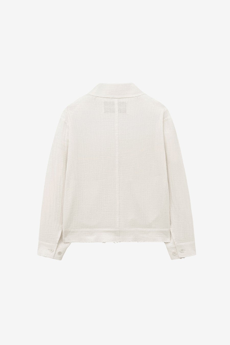 Insilence - Double Gauze Cut off Jumper (Cream) product image 8 | TRAB K-Fashion Australia
