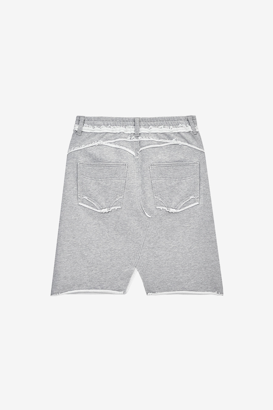 Insilence - Cutout Sweat Skirt (Melange Grey) product image 8 | TRAB K-Fashion Australia