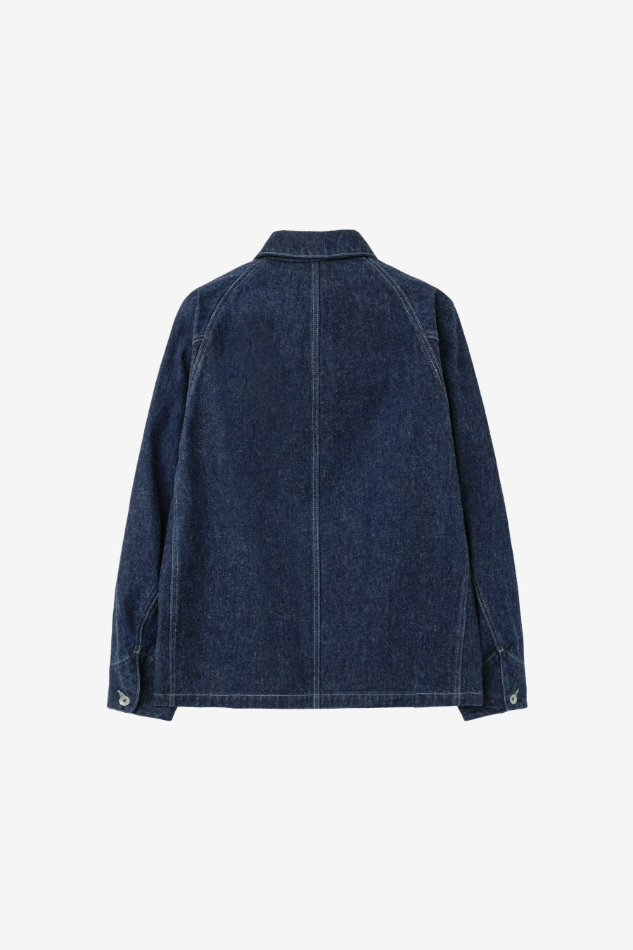 Insilence - Peach Denim Chore Jacket (Indigo) product image 8 | TRAB K-Fashion Australia
