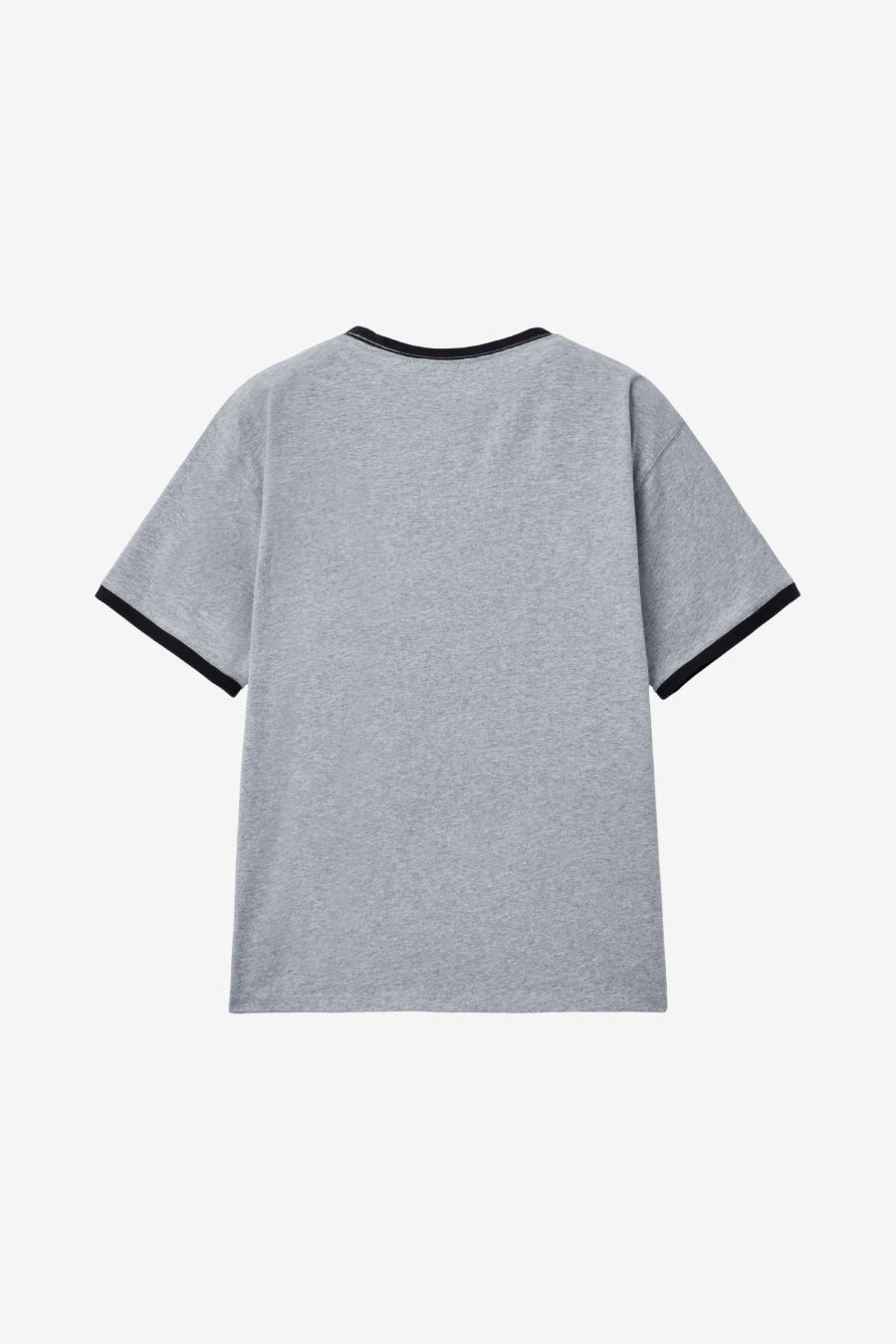 Insilence - Ringer T-shirt (Melange Grey) product image 6 | TRAB K-Fashion Australia
