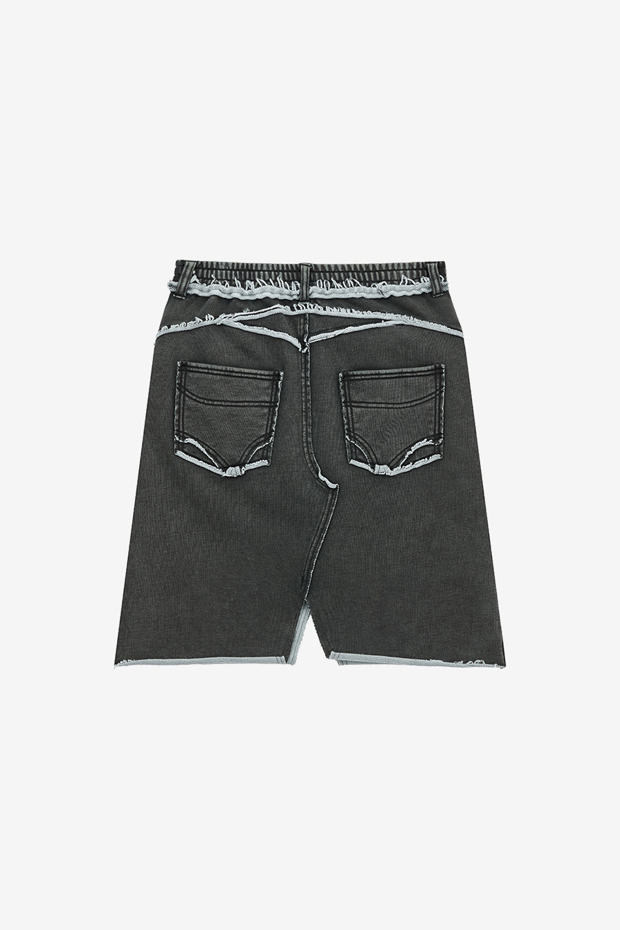 Insilence - Cutout Sweat Skirt (Charcoal) product image 8 | TRAB K-Fashion Australia
