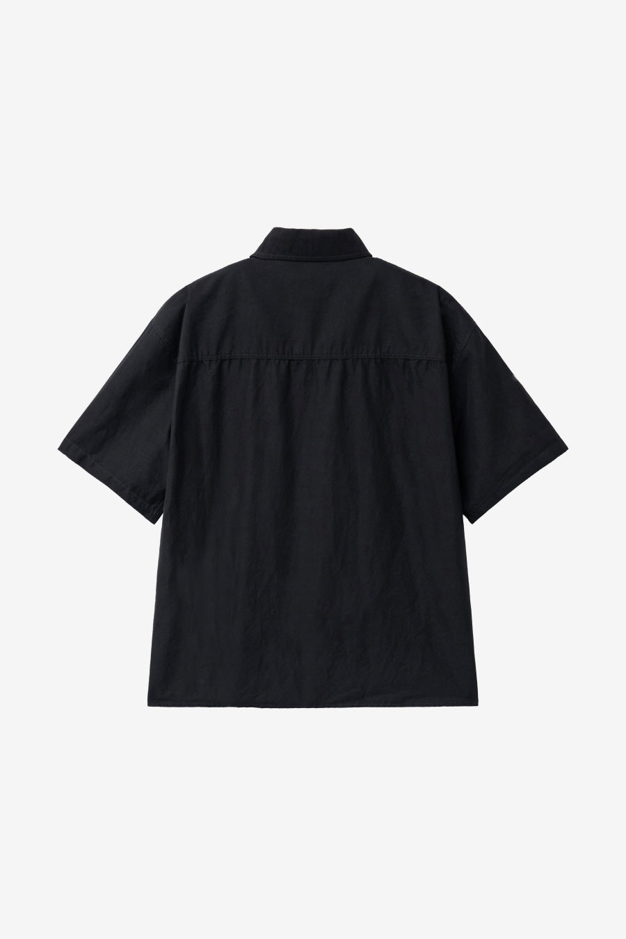 Insilence - Washed Natural Slub Shirt (Black) product image 8 | TRAB K-Fashion Australia