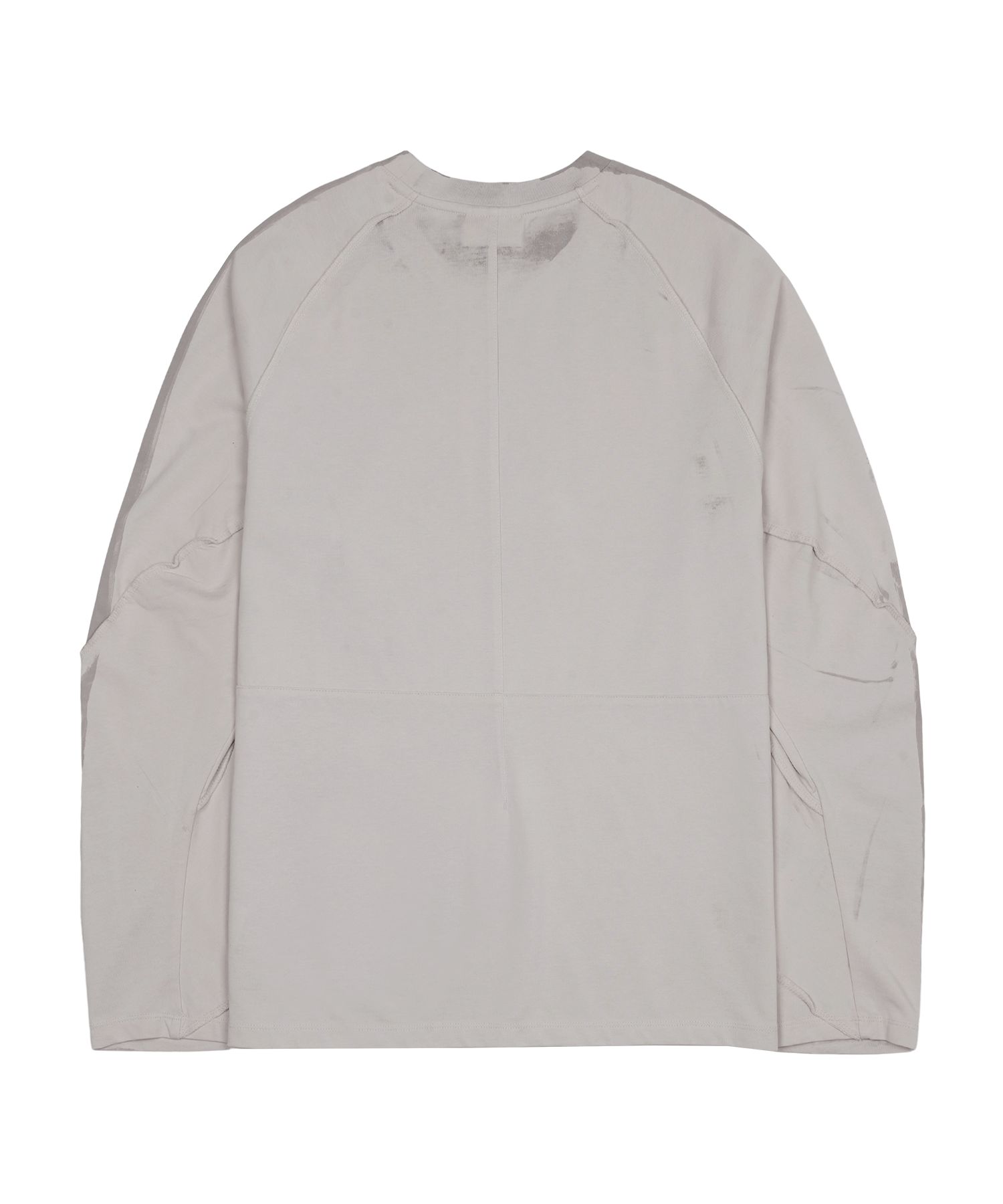 San San Gear - Contrast Long Sleeve (Grey) product image 5 | TRAB K-Fashion Australia