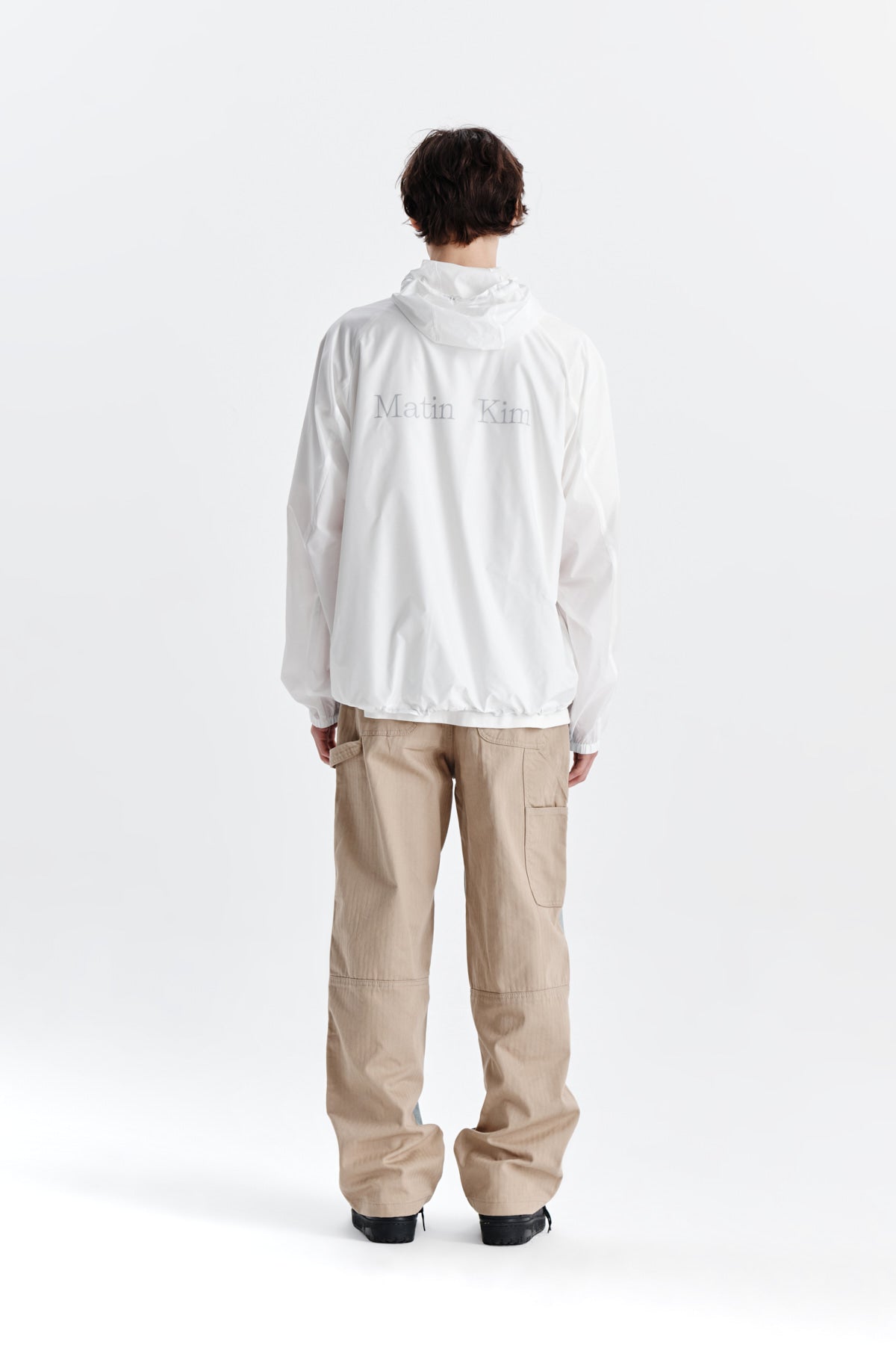 Matin Kim - Light Hoody Windbreaker (White) product image 7 | TRAB K-Fashion Australia