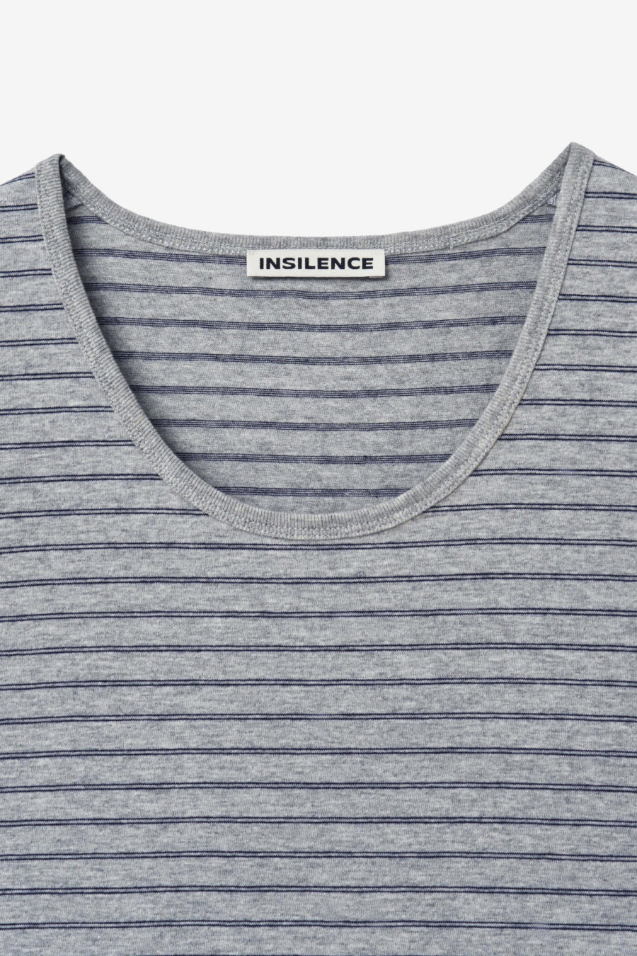 Insilence - Striped Tank Top (Melange Grey) product image 9 | TRAB K-Fashion Australia