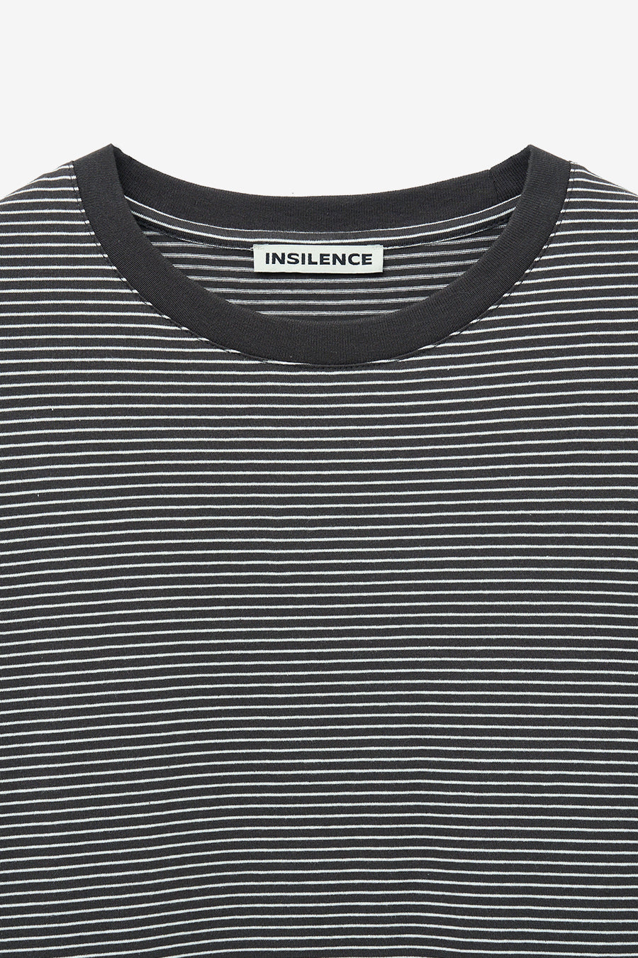 Insilence - Border Stripe Long Sleeve (Charcoal) product image 7 | TRAB K-Fashion Australia