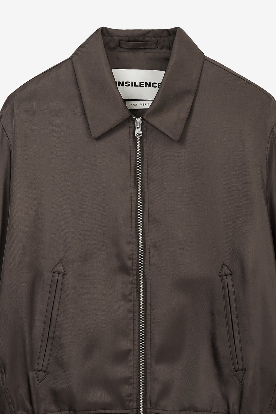 Insilence - Minimal Satin Jumper (Brown) product image 9 | TRAB K-Fashion Australia