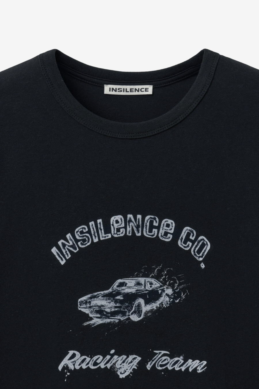 Insilence - Challenger Graphic T-shirt (Washed Black) product image 9 | TRAB K-Fashion Australia