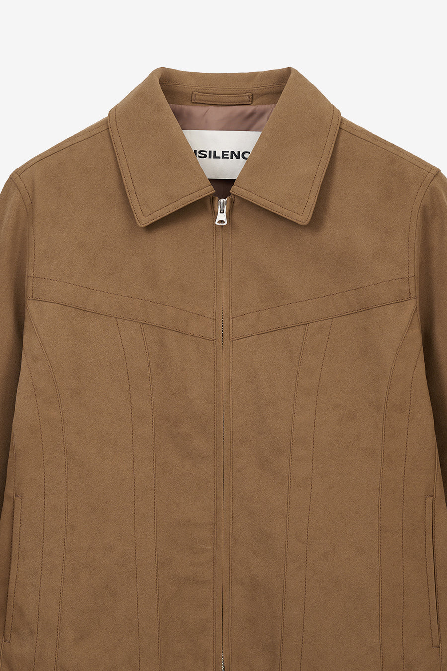 Insilence - Vintage Faux Suede Jacket (Camel) product image 7 | TRAB K-Fashion Australia