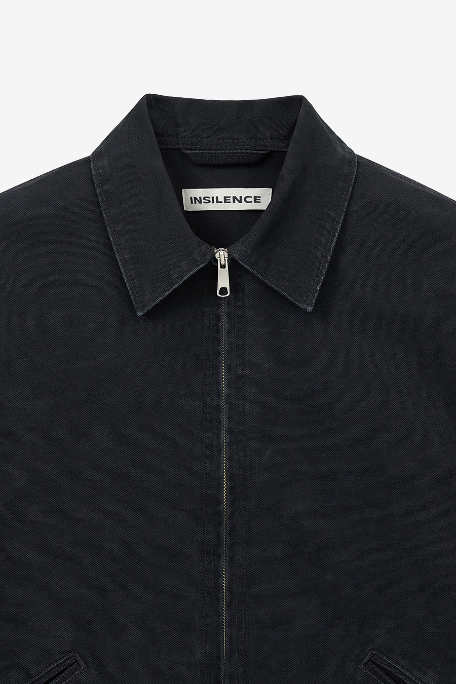 Insilence - Duck Cotton Work Jacket (Faded Black) product image 9 | TRAB K-Fashion Australia
