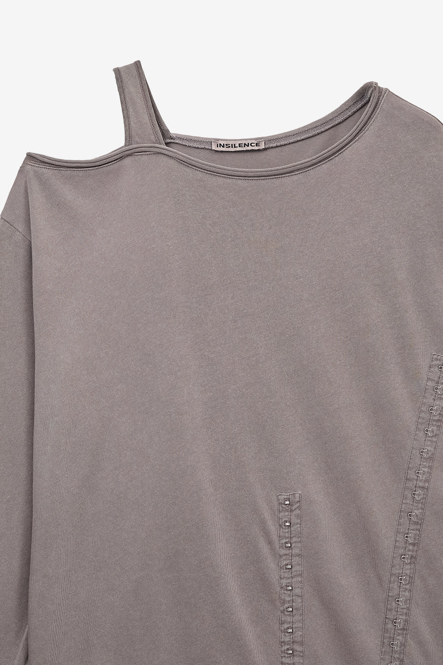Insilence - Hook Oversized Long Sleeve (Dust Beige) product image 9 | TRAB K-Fashion Australia