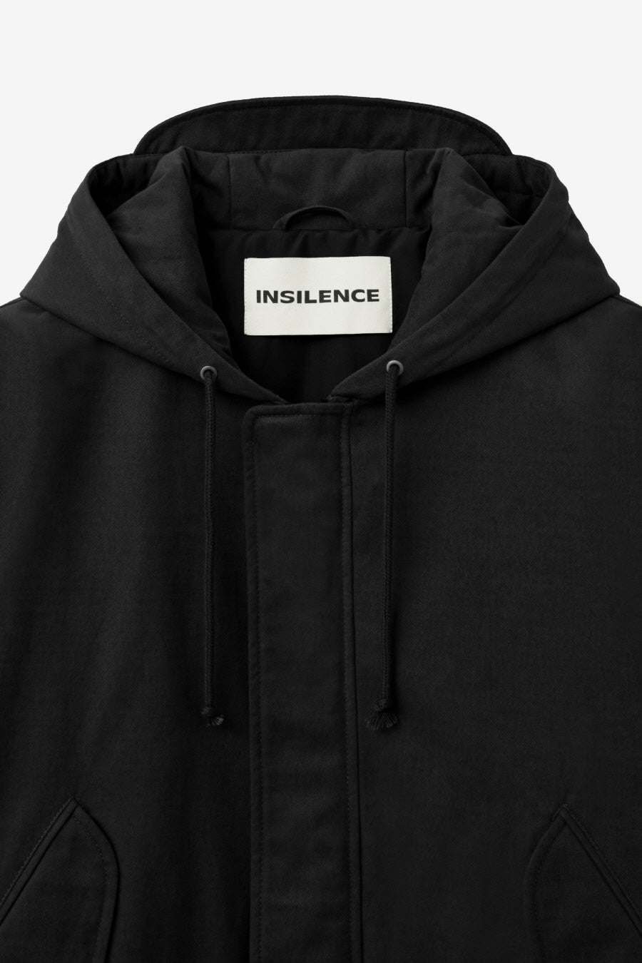 Insilence - Flight Hooded Bomber (Black) product image 9 | TRAB K-Fashion Australia