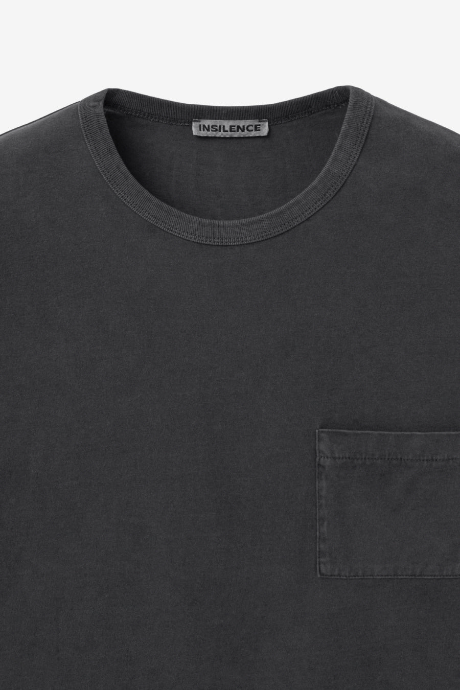 Insilence - Light Pitch Pocket Long Sleeve (Charcoal) product image 7 | TRAB K-Fashion Australia
