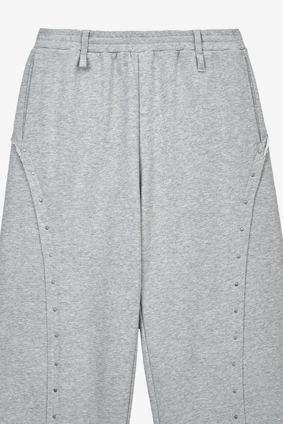 Insilence - Stud Sweat Pants (Melange Grey) product image 9 | TRAB K-Fashion Australia
