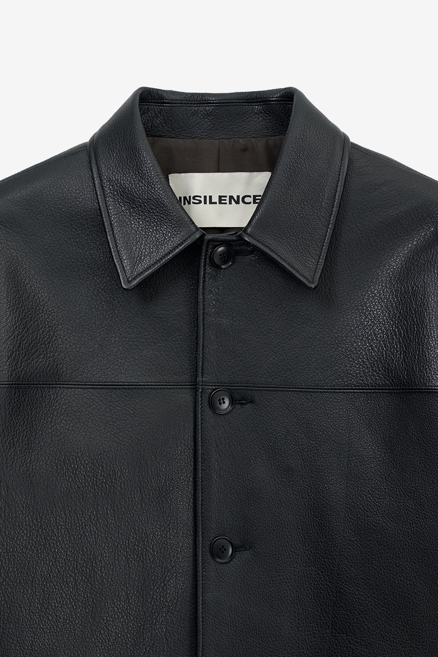 Insilence - Goat Skin Car Coat (Black) product image 9 | TRAB K-Fashion Australia