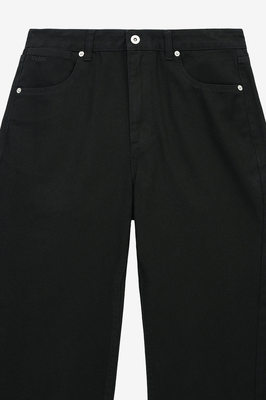 Insilence - Straight Fit Denim (Black) product image 9 | TRAB K-Fashion Australia