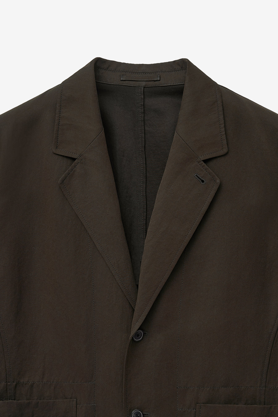 Insilence - Acid Nylon Blazer (Brown) product image 9 | TRAB K-Fashion Australia