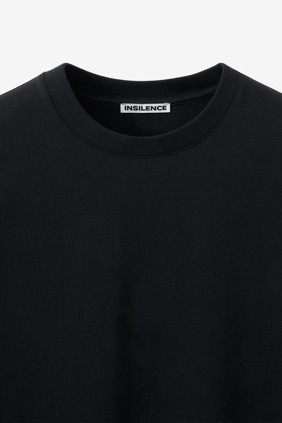 Insilence - Back Print Logo T-Shirt (Black) product image 9 | TRAB K-Fashion Australia