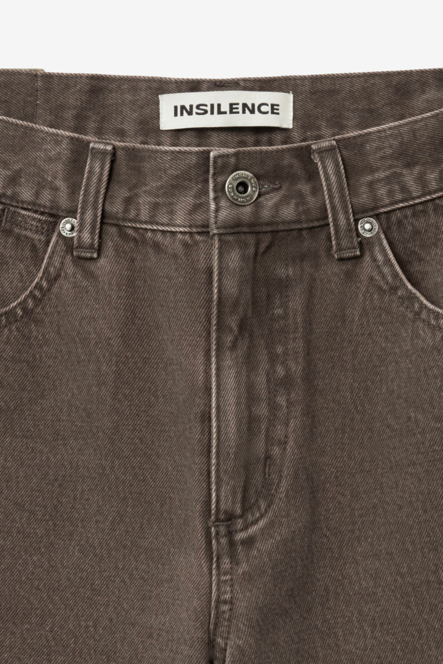 Insilence - Low Bermuda Pants (Brown) product image 11 | TRAB K-Fashion Australia