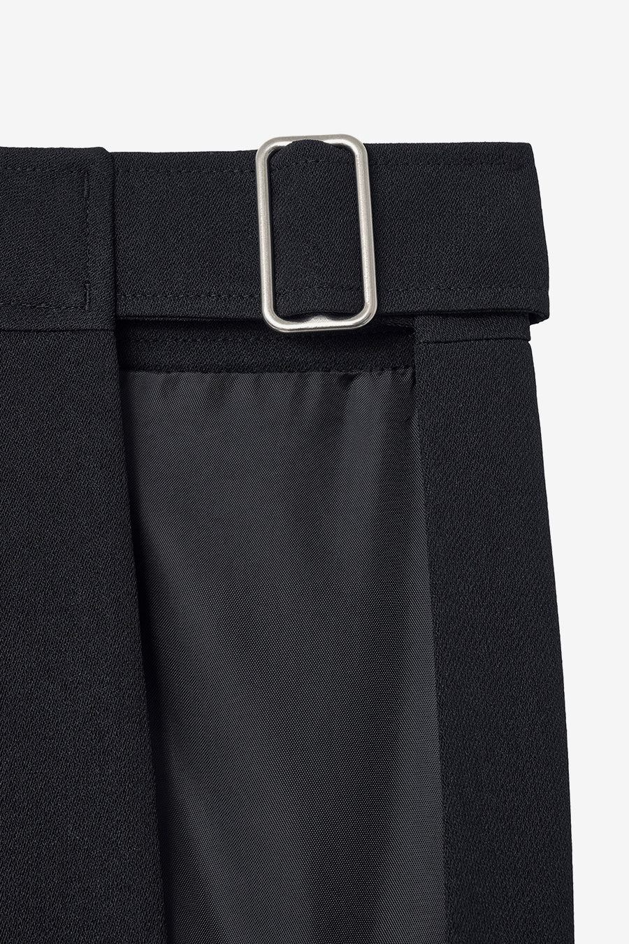 Insilence - Layered Belt Skirt (Black) product image 11 | TRAB K-Fashion Australia