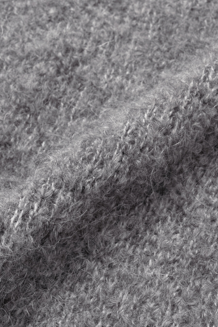 Insilence - Alpaca Hooded Muffler (Melange Brown) product image 9 | TRAB K-Fashion Australia