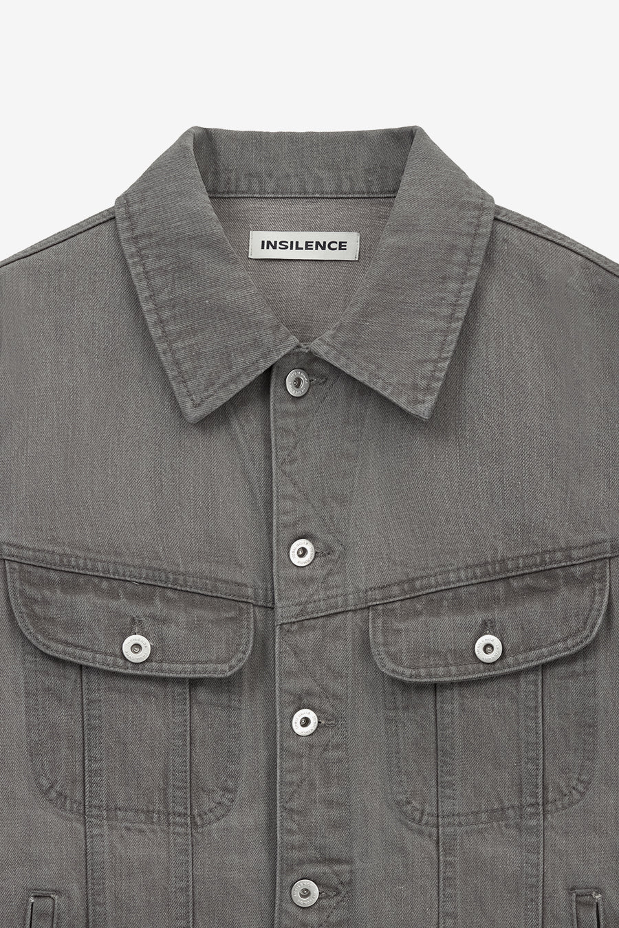 Insilence - Riders Trucker Jacket (Ash Beige) product image 9 | TRAB K-Fashion Australia