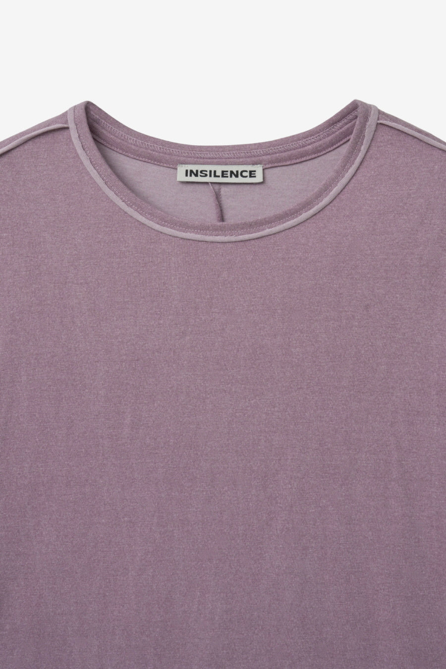 Insilence - Layered Pigment T-shirt (Purple) product image 9 | TRAB K-Fashion Australia
