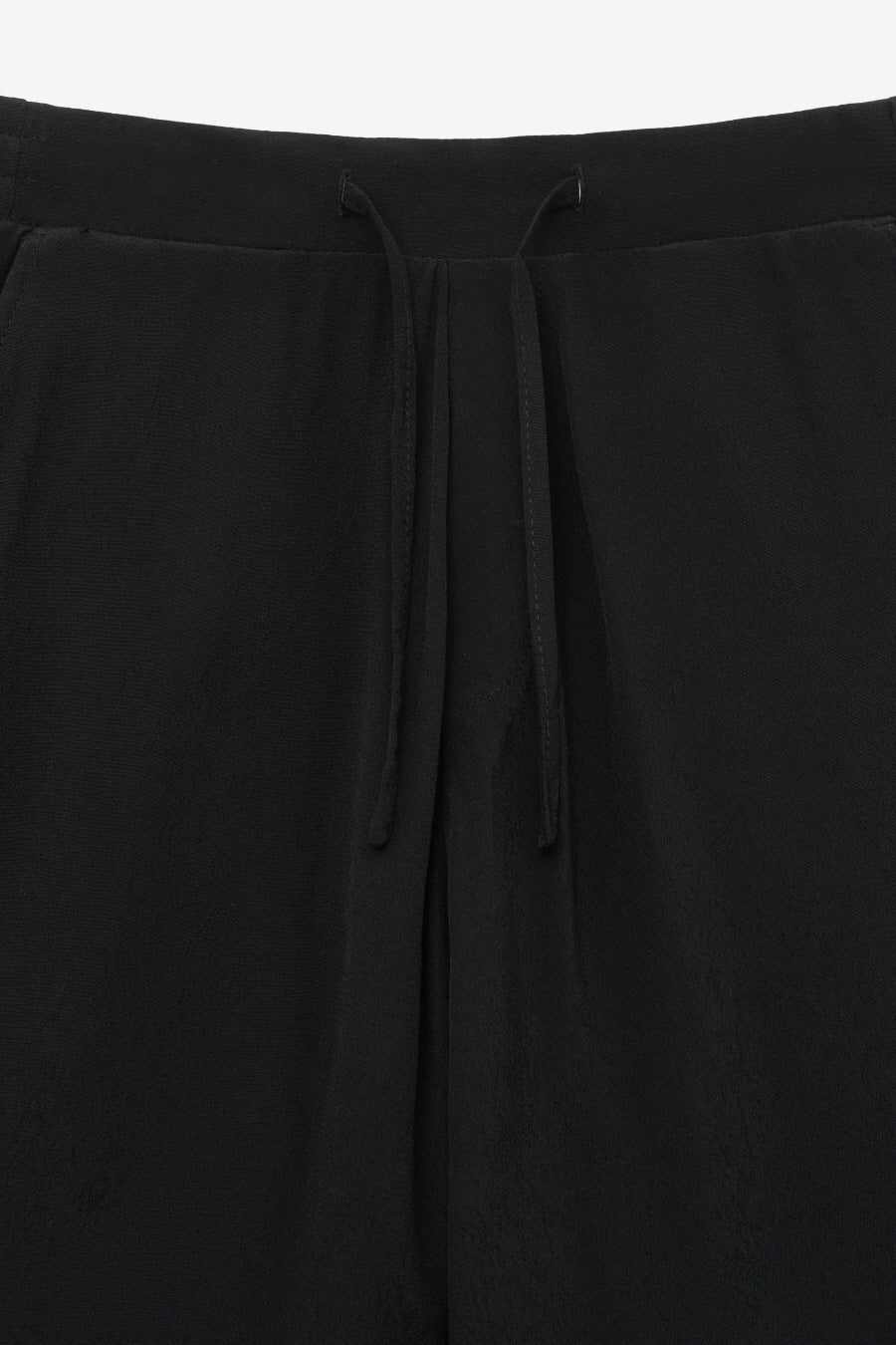 Insilence - Feminine Chiffon Shorts (Black) product image 9 | TRAB K-Fashion Australia