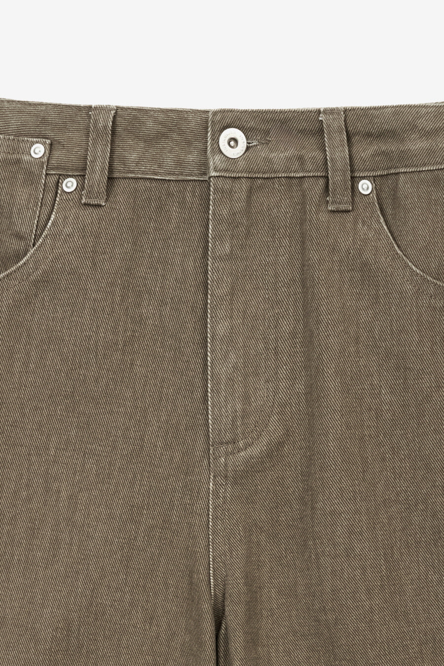Insilence - Curved Cation Denim (Khaki) product image 9 | TRAB K-Fashion Australia
