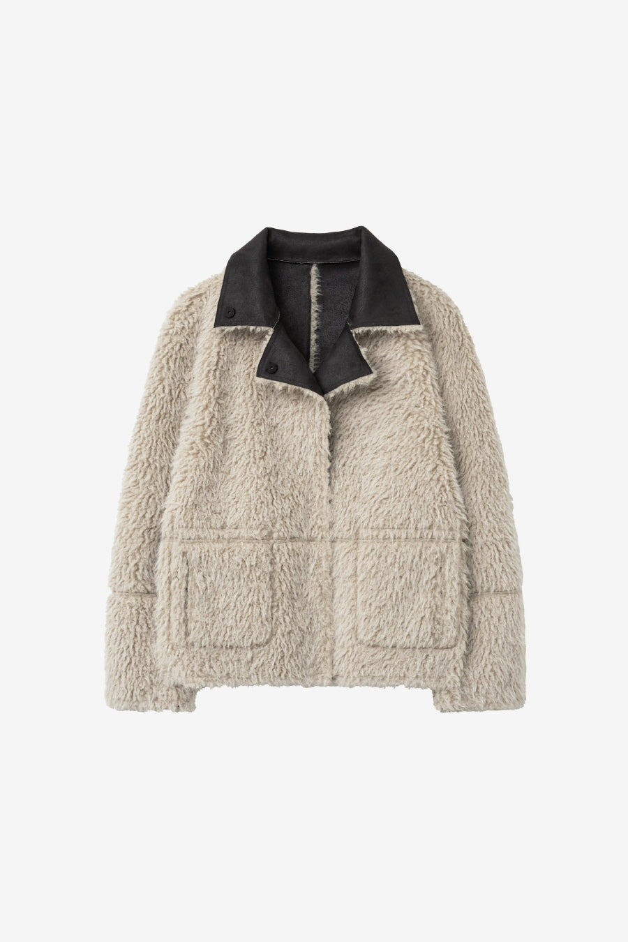 Insilence - Reversible Fur Mustang (Cream Brown) product image 11 | TRAB K-Fashion Australia