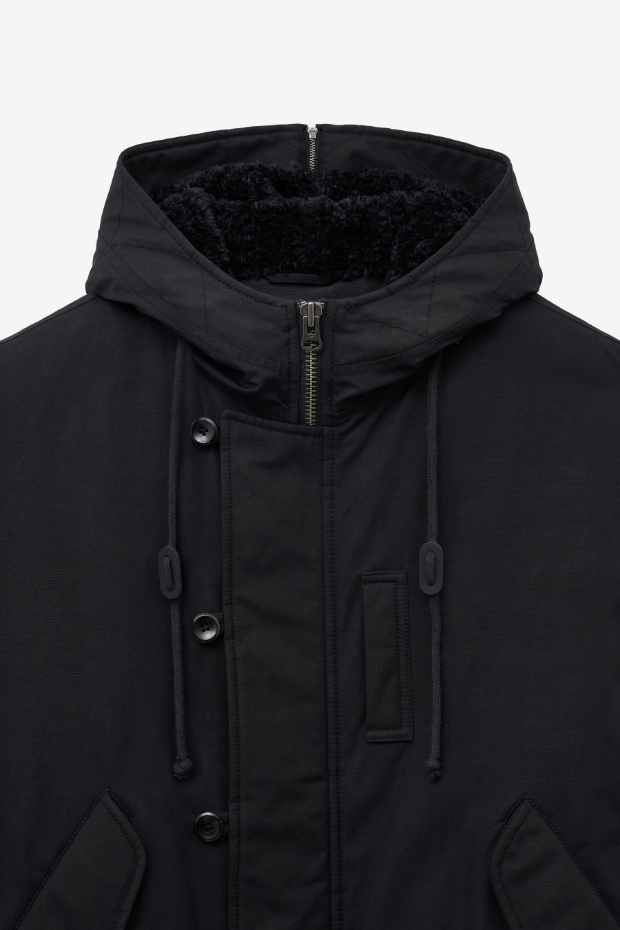 Insilence - N-2B Pilot Parka (Black) product image 11 | TRAB K-Fashion Australia