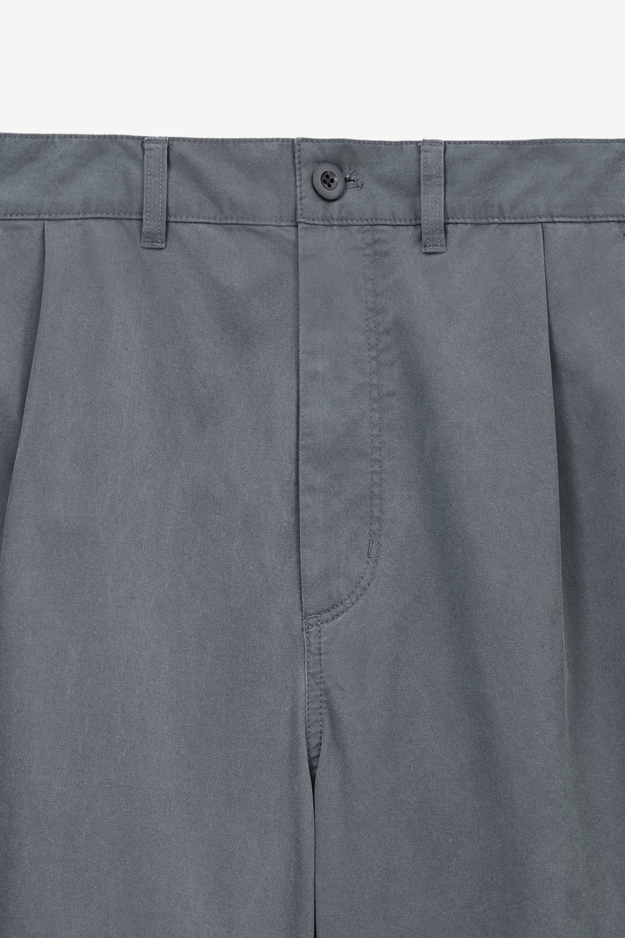 Insilence - Washed Cotton Back-Tuck Chino Pants (Charcoal) product image 7 | TRAB K-Fashion Australia