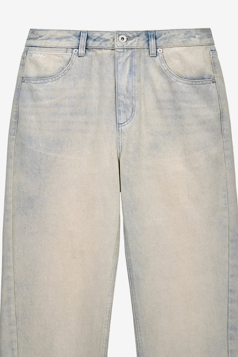 Insilence - Straight Fit Denim (Ash Blue) product image 11 | TRAB K-Fashion Australia