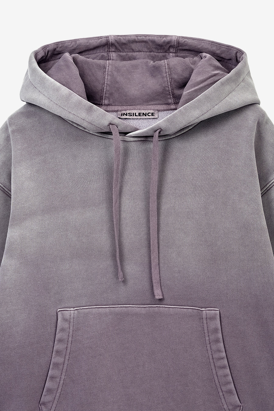 Insilence - Washed Color Soft Hoodie (Purple) product image 9 | TRAB K-Fashion Australia