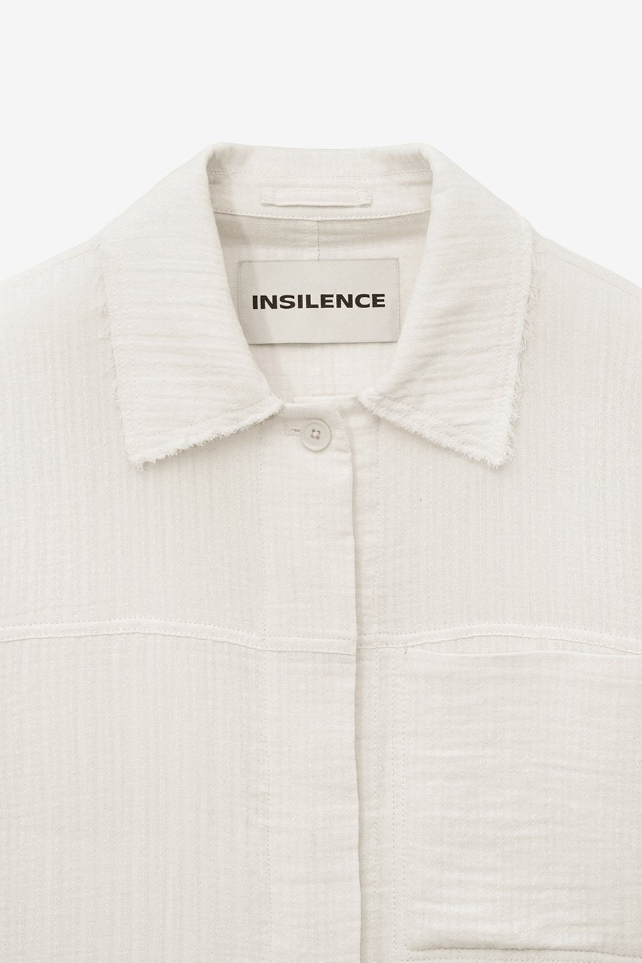 Insilence - Double Gauze Cut off Jumper (Cream) product image 9 | TRAB K-Fashion Australia