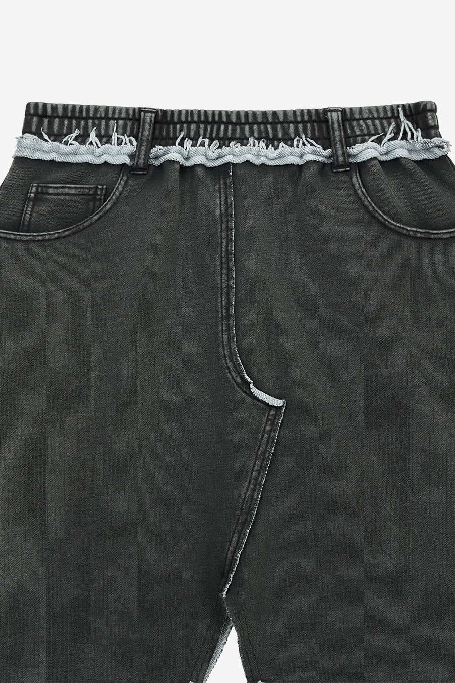 Insilence - Cutout Sweat Skirt (Charcoal) product image 9 | TRAB K-Fashion Australia